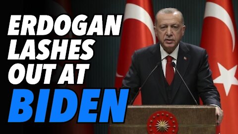Erdogan lashes out at Biden for arms sale to Israel