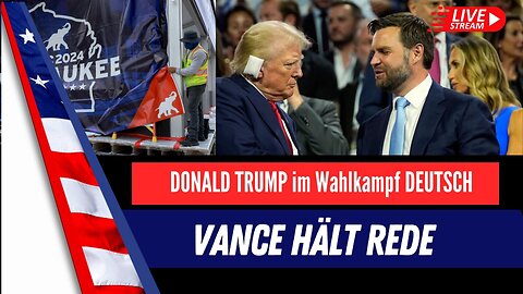 LIVE: Trumps Vize hält Rede in Milwaukee.