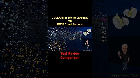 BOSE Quitecomfort Earbuds 2 VS BOSE Sport Earbuds - Test Review Comparison #bose #earbuds