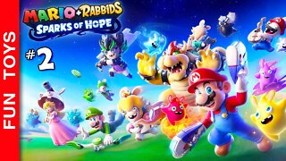 Mario + Rabbids: Sparks of Hope #2 - Continuamos nossa aventura no NOVO JOGO e agora temos PODERES!🌟