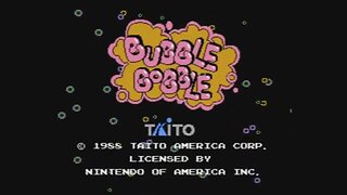 The Little Bubble Dragons - Classic Nintendo Gameplay - Bubble Bobble