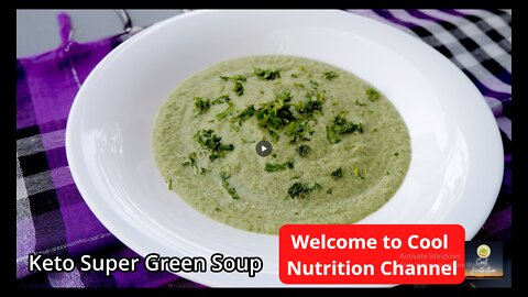 Keto Super Green Soup Recipe