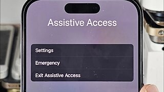 Assistive Access iOS 17 NOT Working iPhone/iPad SOLVED!