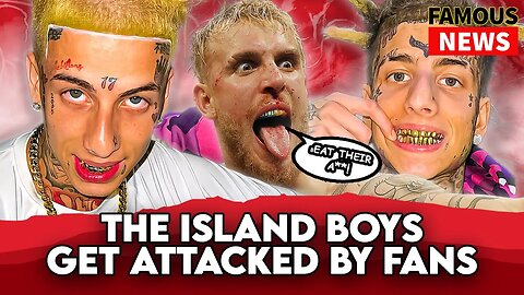 The Island Boys Get Booed Out Of The Jake Paul Fight In Tampa | Famous News