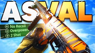 this Gun is like CHEATING...😲 (Best AS VAL Class Setup) CoD MW