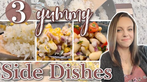 EASY & TASTY SIDE DISHES FOR ANY MEAL | QUICK SIDE DISHES