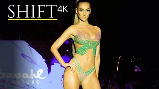 COUTURE BIKINI Fashion / 4K / EMA SAVAHL / ft Priscilla Ricart / "Miami swim week The Shows" by DCSW