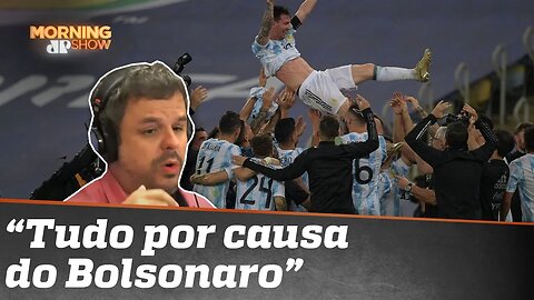 Política ou desencanto? Por que os brasileiros comemoraram derrota para Argentina