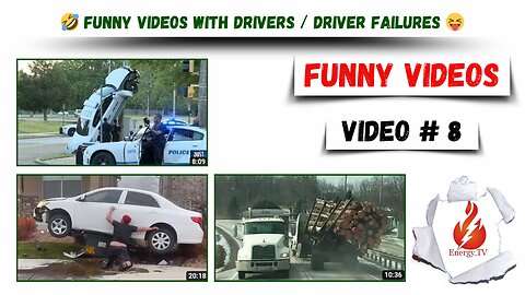 🤣 Funny videos / Funny videos with drivers / Driver failures 😝