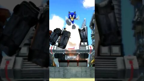 Sonic vs the Runaway Dump Truck - Sonic Generations