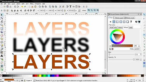 Layers PART 1 - Inkscape Beginners' Guide ep45