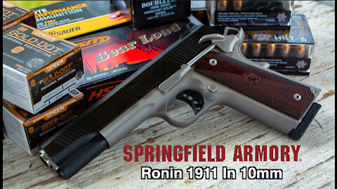 Introducing The New Ronin 1911 In 10mm By Springfield Armory