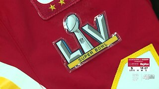 Independence seamstress shop sews on Chiefs' Super Bowl LV patches