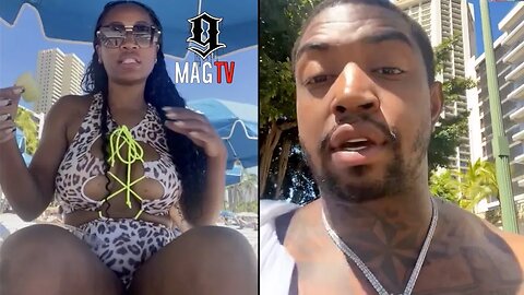 "We're Inna Good Space" Erica Dixon Explains Her Relationship Wit Scrappy While In Hawaii! 😘