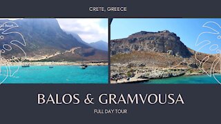 CRETE (Greece): Episode 2 - Balos Beach and Gramvousa Island Tour