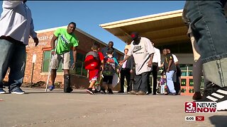 Million Father March Welcomes Kids Back to School
