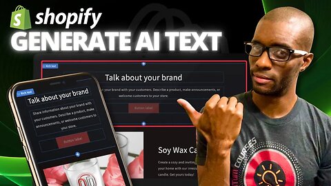 Add Homepage Text With AI | Shopify Dawn Theme Customization