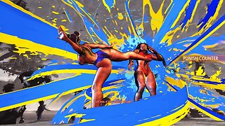 Street Fighter 6 - Beach Fighter - Bikini Mod Tournament (Cammy, Chun-Li, Juri and Kimberly)