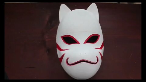 3D Printed Kakashi Anbu Mask from Naruto