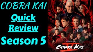 Cobra Kai Quick Review