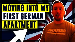 Moving into my first German Apartment, American in Germany!