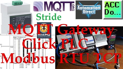 Stride MQTT Gateway Click PLC Modbus RTU TCP