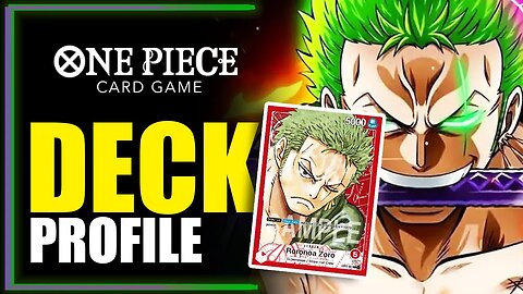 [OP-04] Zoro DECK LIST | Post Nerf