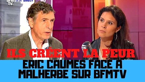 Eric Caumes face à Apolline De Malberbe sur BFMTV, vous allez trembler