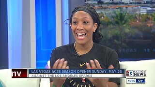 Las Vegas Aces star A'ja Wilson talks 2019 season