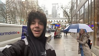MY FIRST EVER IRL NEW YORK CITY STREAM | December Stream 16