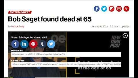 Bob Saget Dead 5 Weeks After Covid Booster