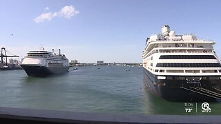 Cruises dock with sick passengers