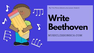 Piano Adventures Lesson Book B - Write, Beethoven