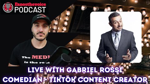 Episode 45: Live Gabriel Rossi | Comedian, TikTok content creator