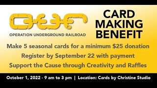 O.U.R. Card Making Benefit - Let's Make Card 3