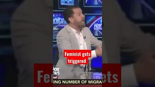 Feminist Gets Triggered From REALITY CHECK