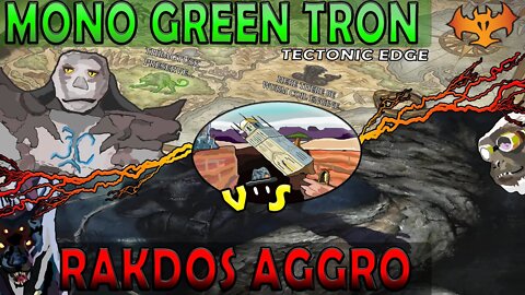 Mono Green Tron VS Rakdos Aggro｜Dodging Dauthi Voidwalker｜Magic The Gathering Online Modern League Match