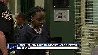 Mother charged in 2-month-old's death