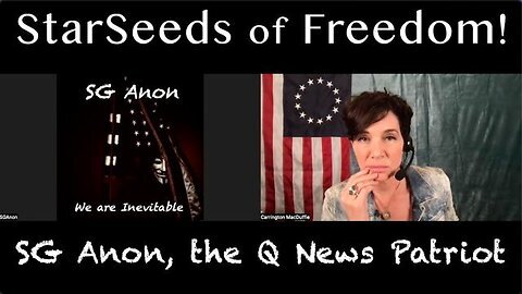 Stersseds Of Freedom - Everything 2 With SGANON - The Qnewspatriot - 6-2-24..