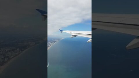 Takeoff on United Airlines at Fort Lauderdale to Washington DC