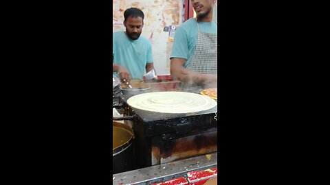 Indian Street food - Mysore masala cheese dosa