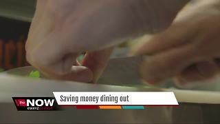 Saving money while dining out