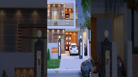 Unique House Design Ideas #shorts #architect #viral #reels #youtubeshorts #exteriordesign