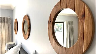 How To Make Wooden Mirrors | DIY