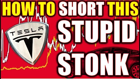 How to SHORT TESLA STOCK (TSLA) Like That SEXY GENIUS Michael Burry