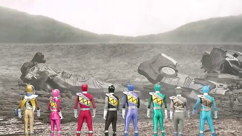 Power Ranger Dino Super Charge _ Los Rangers encuentran al Zord Titan y Batalla-Capitulo 10