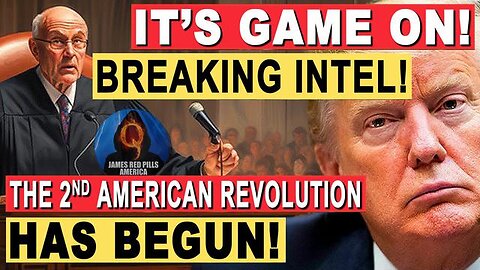 BREAKING! IT'S GAME TIME! SECOND AMERICAN REVOLUTION HAS BEGUN! WE ARE IN A CAPTURED NATION! BOOM!