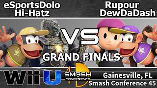 eSportsDolo & Hi-Hatz vs. Rupour & DewDaDash - SSB4 Teams Grand Finals - SC45