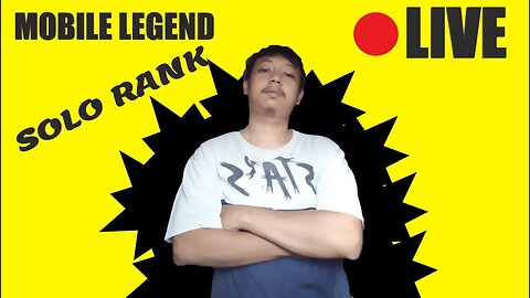 SOLO RANK HARUS MENANG DENGAN TIM RANDOM - MOBILE LEGEND #mlbb