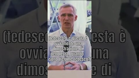 Incredibile gaffe del Segretario Generale della Nato!